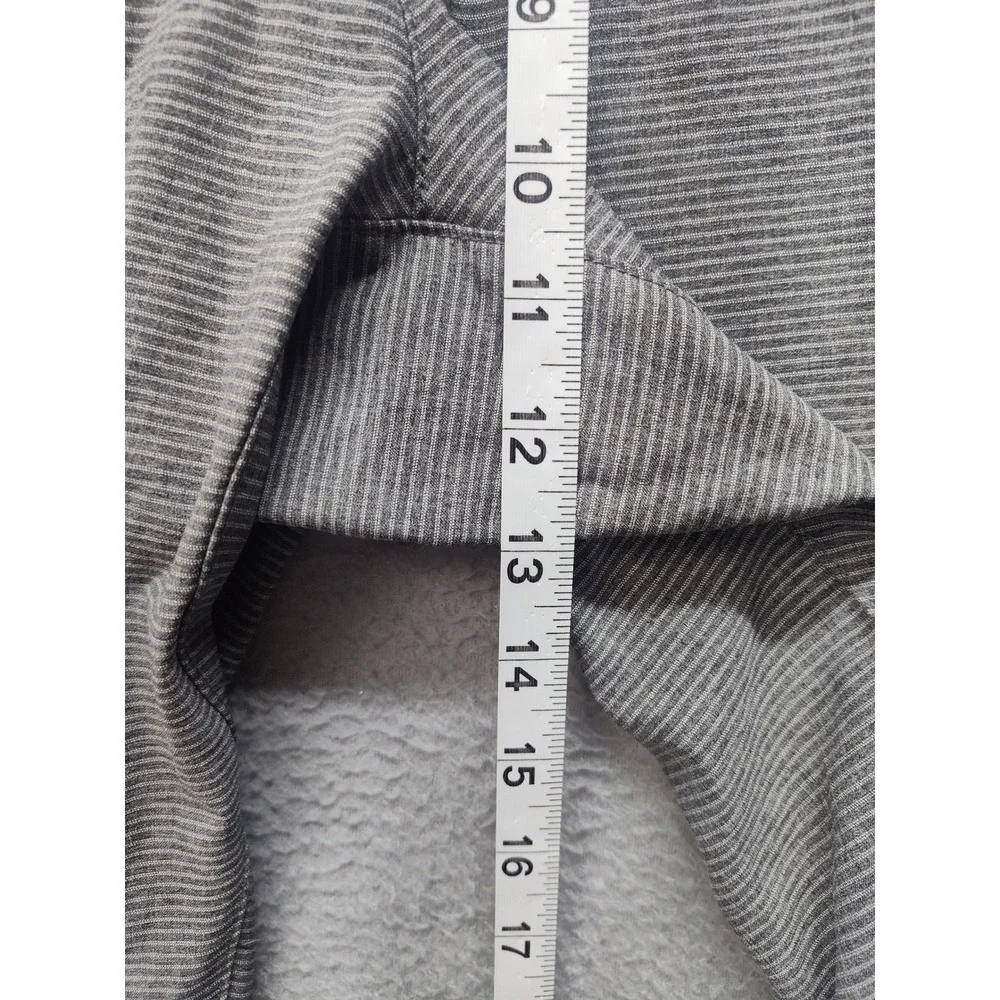 Hang Ten Mens Hybrid Shorts Grey Striped Stretch Board Shorts Size 34